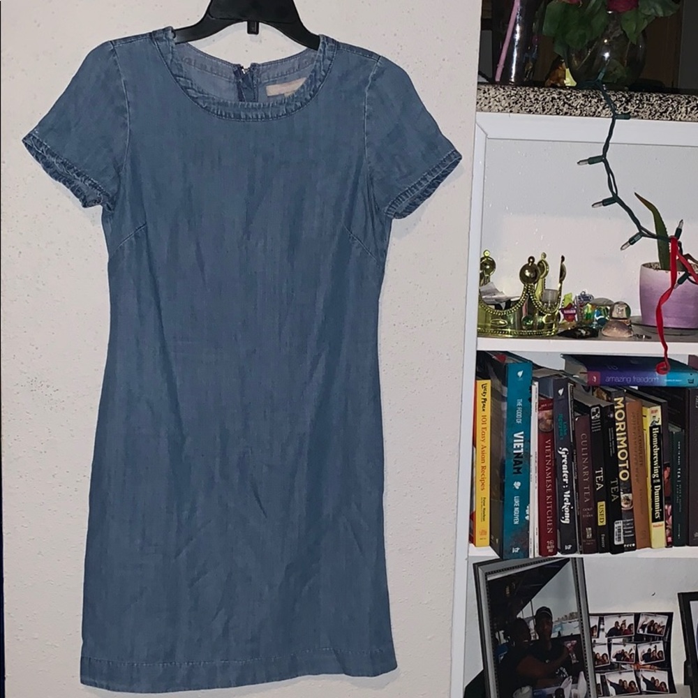 BANANA REPUBLIC | blue jean dress 🥰